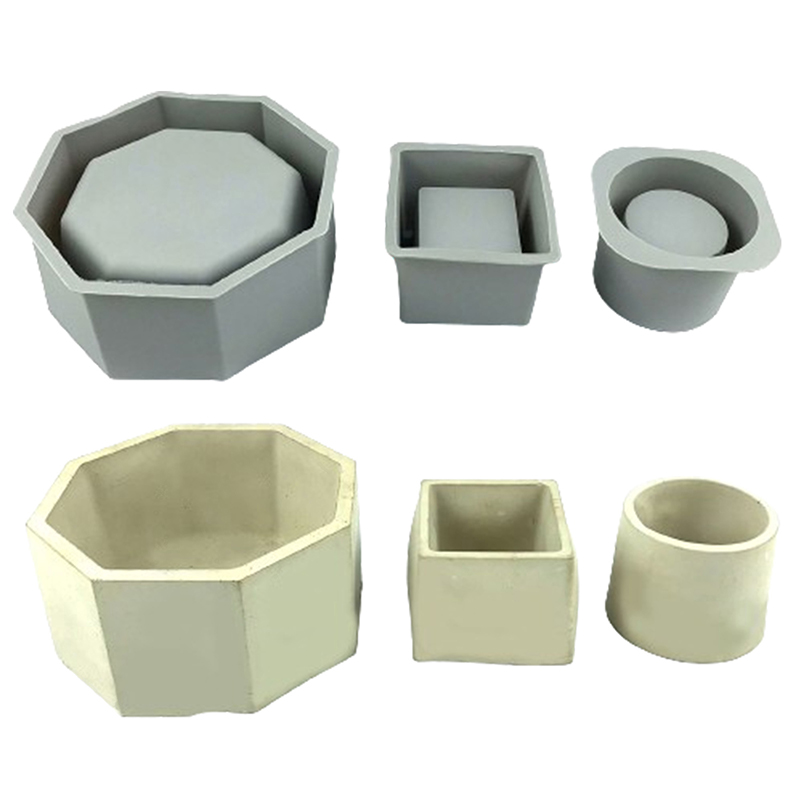 Potsticker Mold - Grande resina epóxi argila Flower Pot,