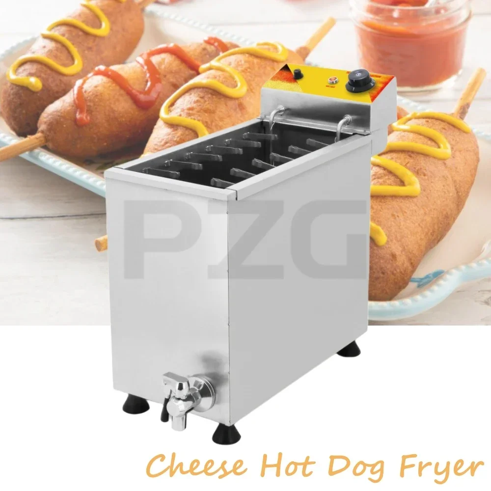 Corn Dog Stick - Fritadeira Elétrica Comercial de Grande Capacidade