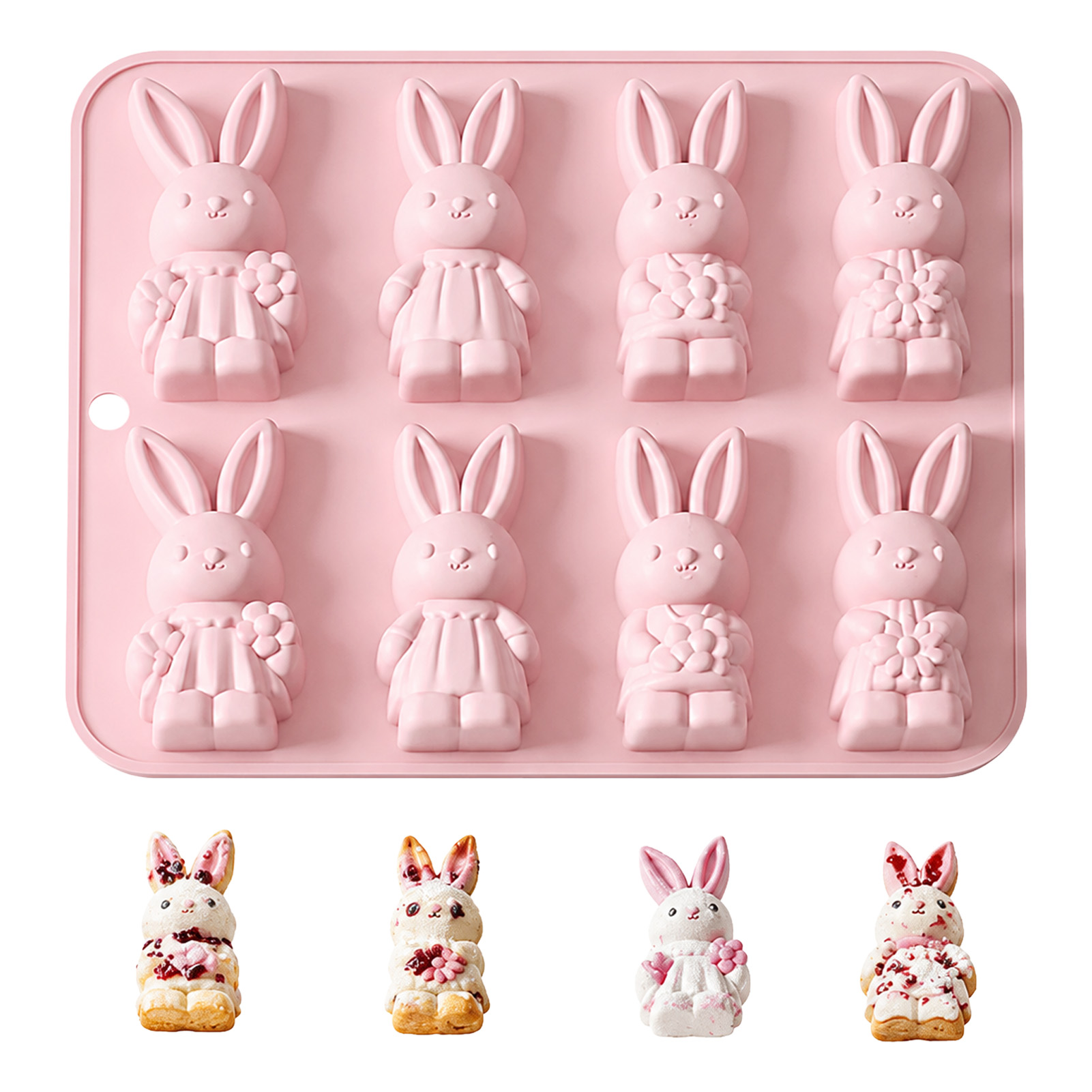 Bunny Cake Mold - Forma Profissional para Bolo em Forma