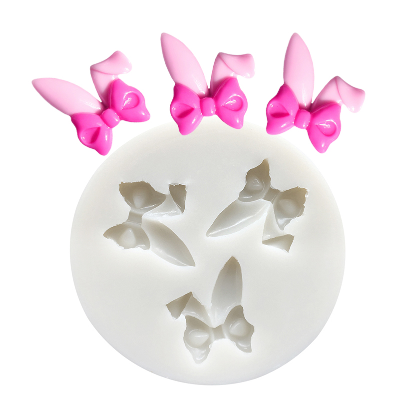 Bunny Cake Mold - Molde de Silicone Orelhas de Coelho