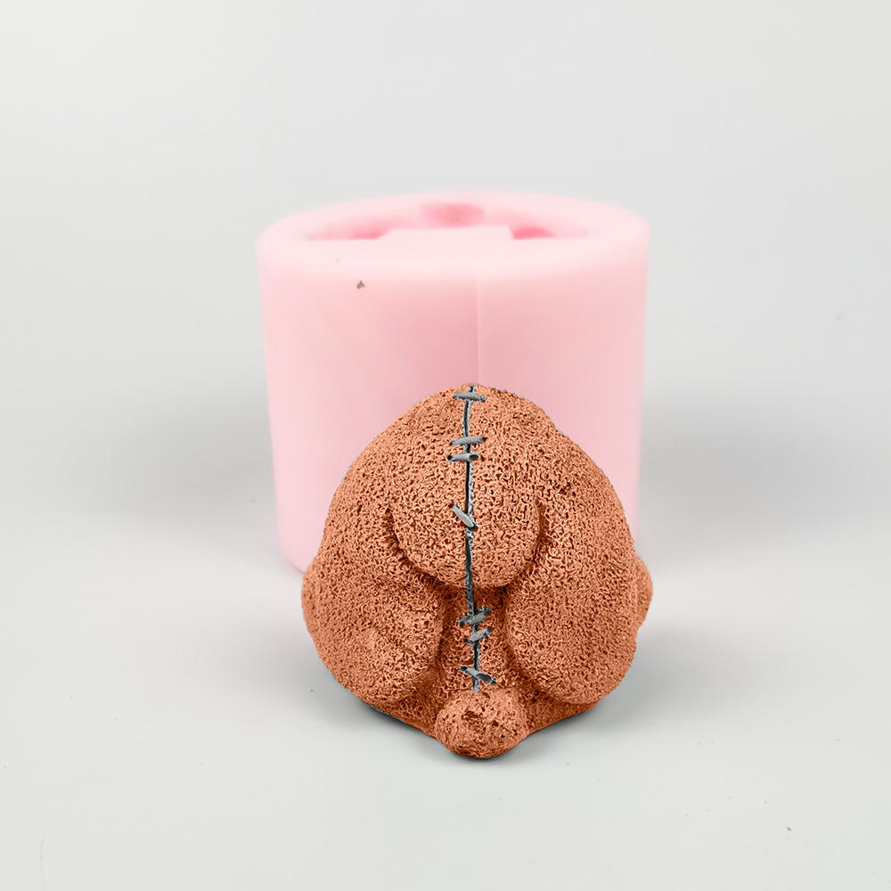 Molde de silicone 3d bonito do - Bunny Cake Mold avaliação e preço