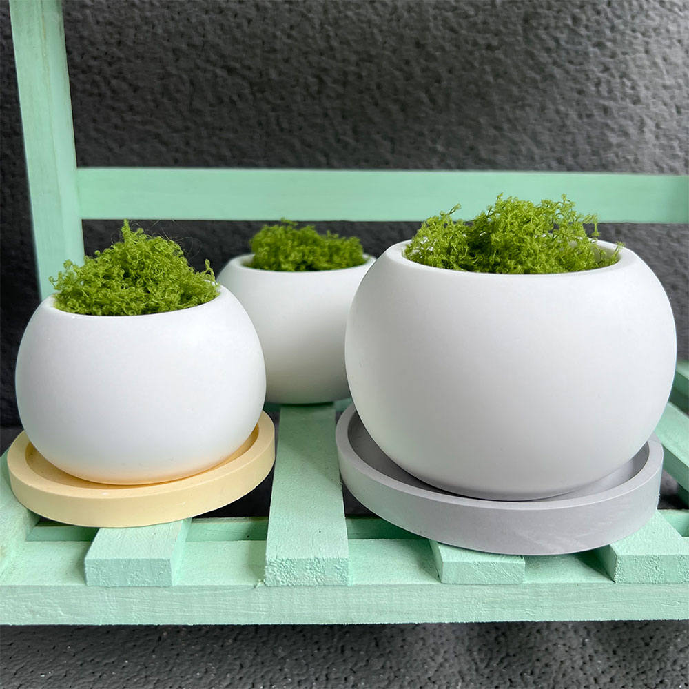 Moldes De Plantador De Concret - Potsticker Mold avaliação e preço