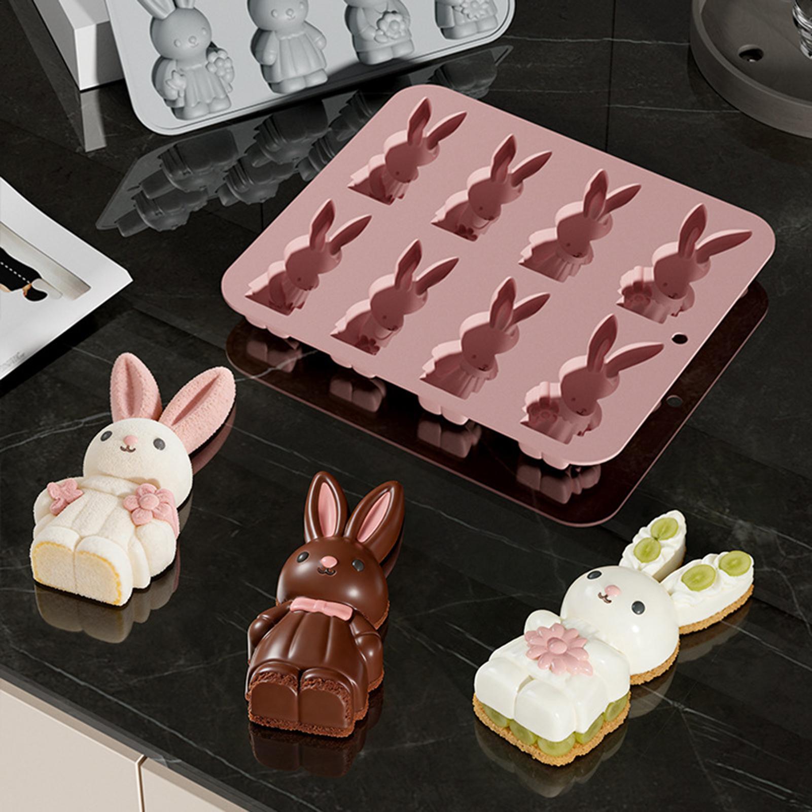 Moldes de Silicone de Coelho d - Bunny Cake Mold avaliação e preço