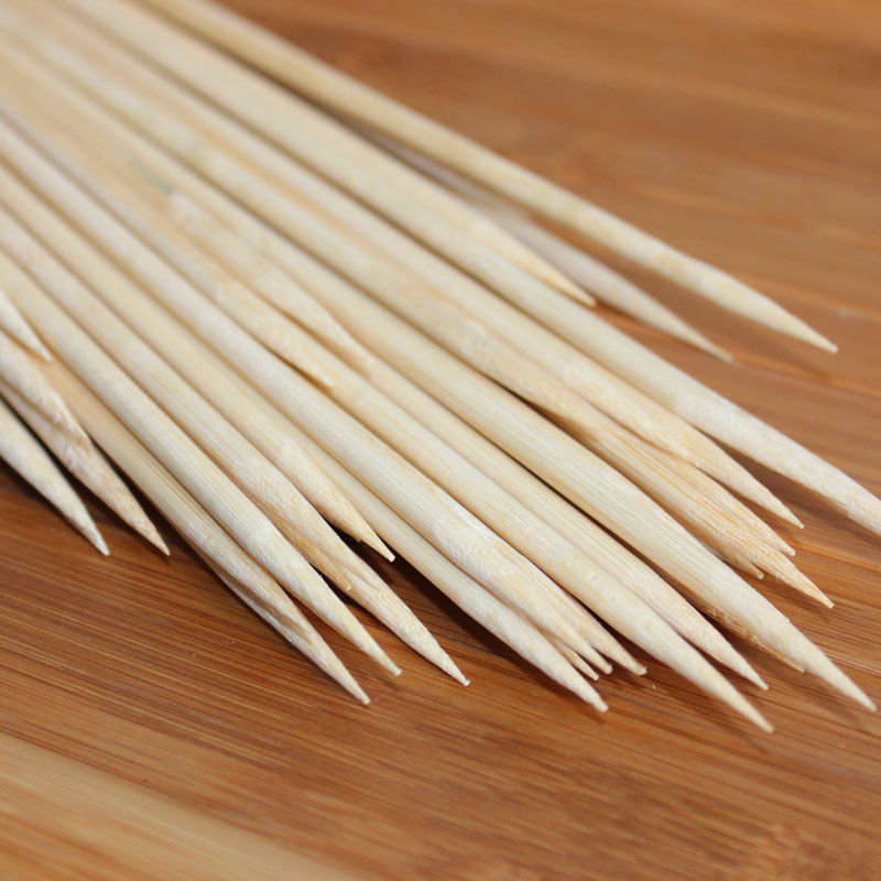 Espetos de bambu descartáveis  - Corn Dog Stick avaliação e preço