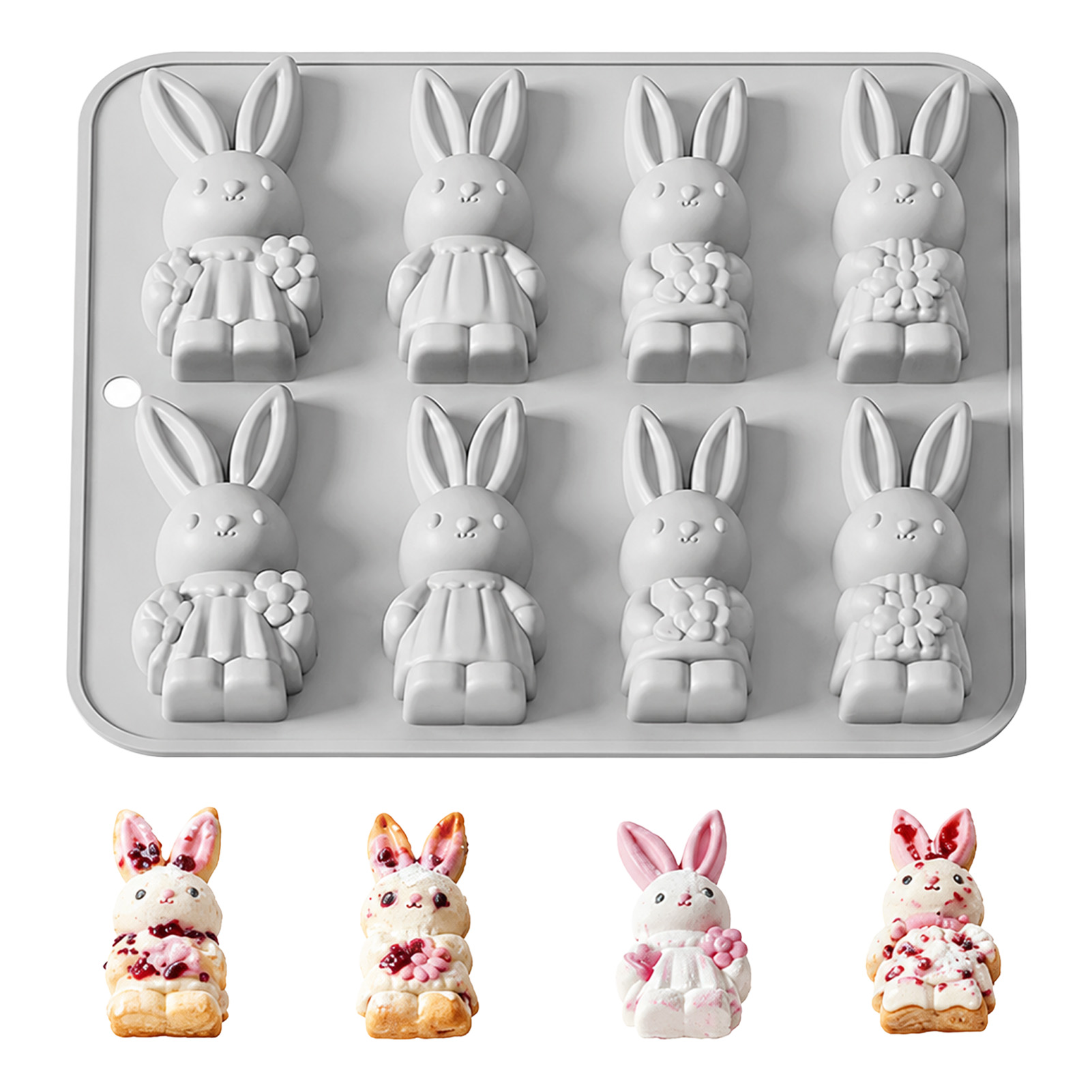 Forma Profissional para Bolo e - Bunny Cake Mold avaliação e preço