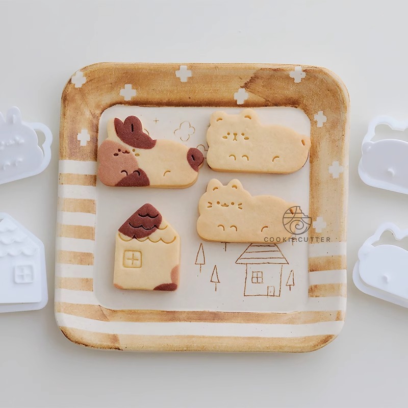 Animais dos desenhos animados  - Bunny Cake Mold avaliação e preço