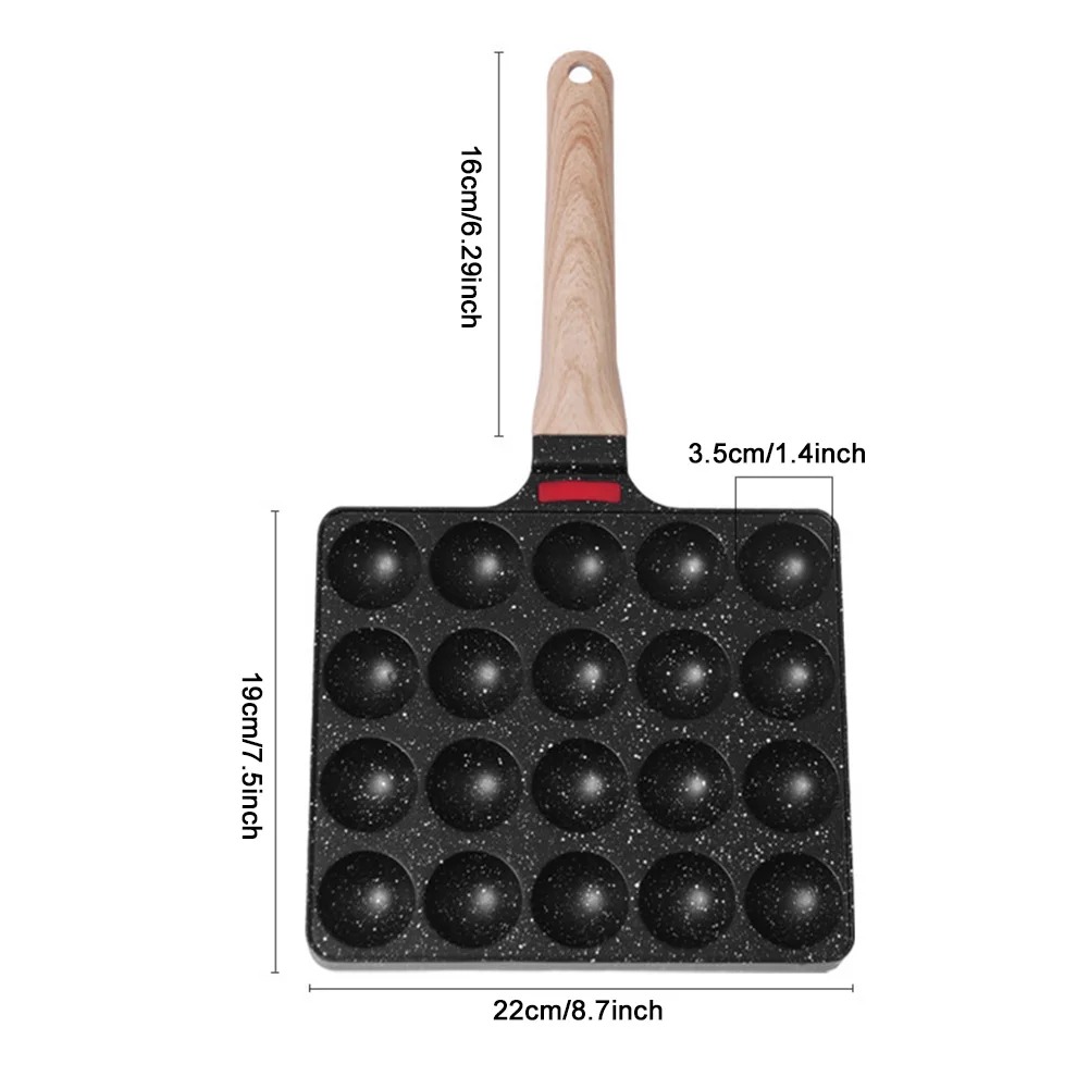 Panela de Takoyaki com 20 Mold - Takoyaki Grill Plate avaliação e preço