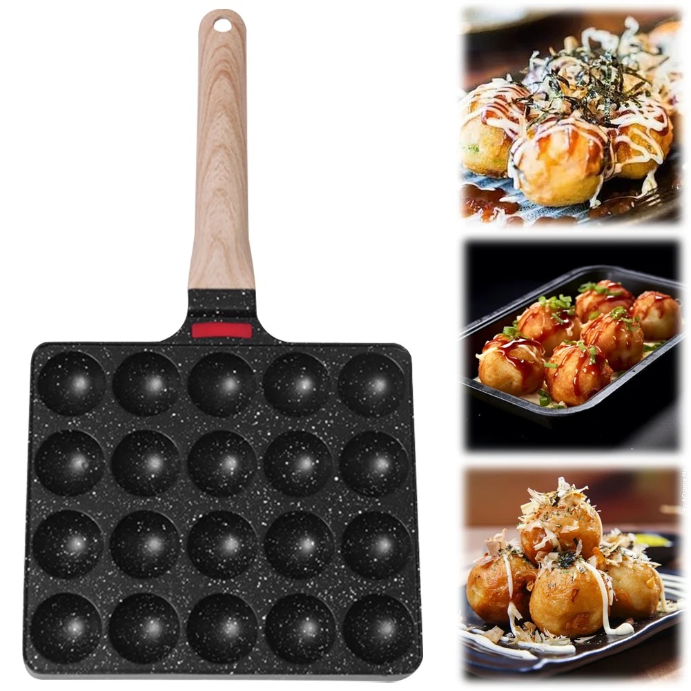 Panela de Takoyaki com 20 Mold - Takoyaki Grill Plate avaliação e preço