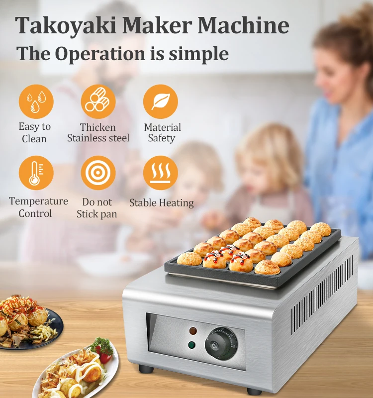 Máquina de Grelhar Takoyaki El - Takoyaki Grill Plate avaliação e preço