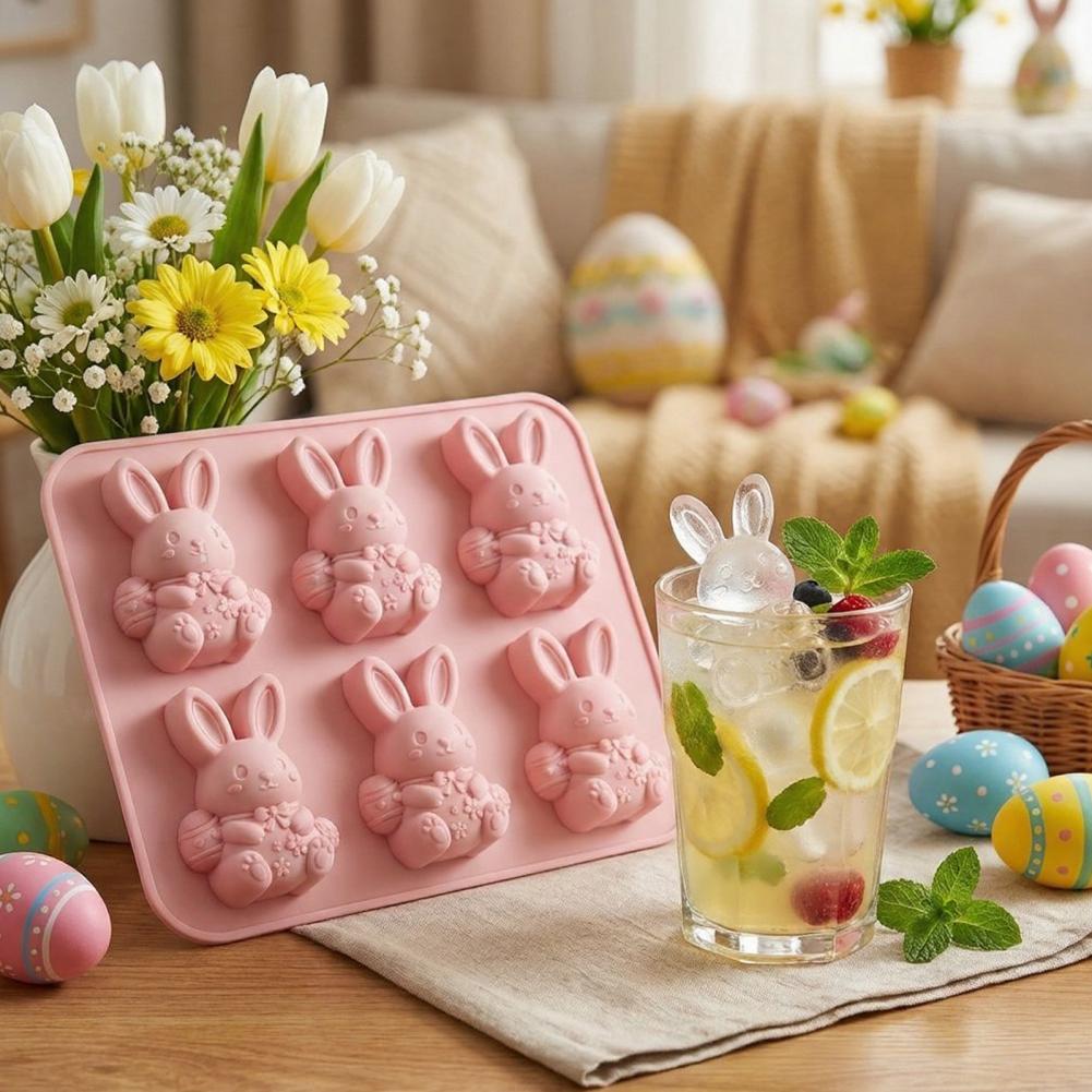 Forma de Gelo de Páscoa, Conju - Bunny Cake Mold avaliação e preço