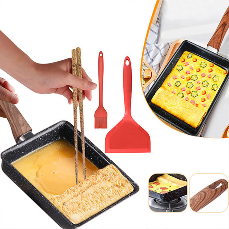 Tamagoyaki japonês omelete pan - Cast Iron Corn avaliação e preço